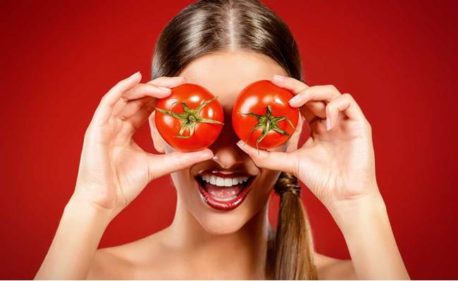 Tratamento Caseiro para Olheiras com Tomate